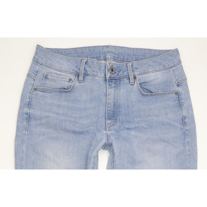 G-Star 3301 Women Blue Skinny Slim Stretch Jeans W30 L28