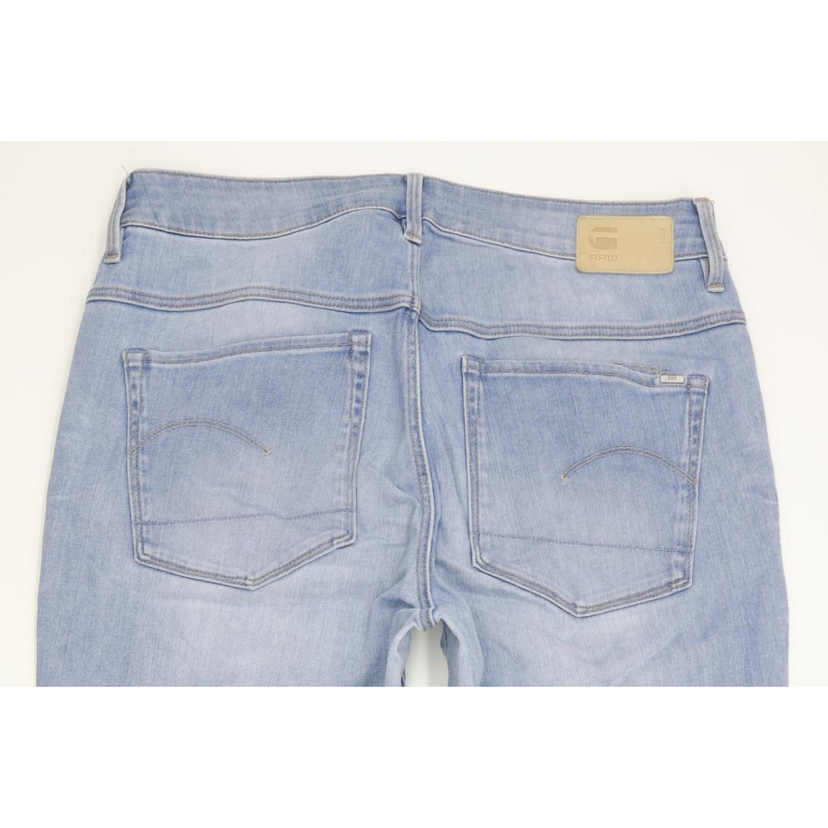 G-Star 3301 Women Blue Skinny Slim Stretch Jeans W30 L28