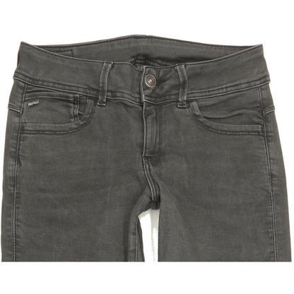 G-Star Lynn Mid Women Khaki Skinny Slim Stretch Jeans W30 L30