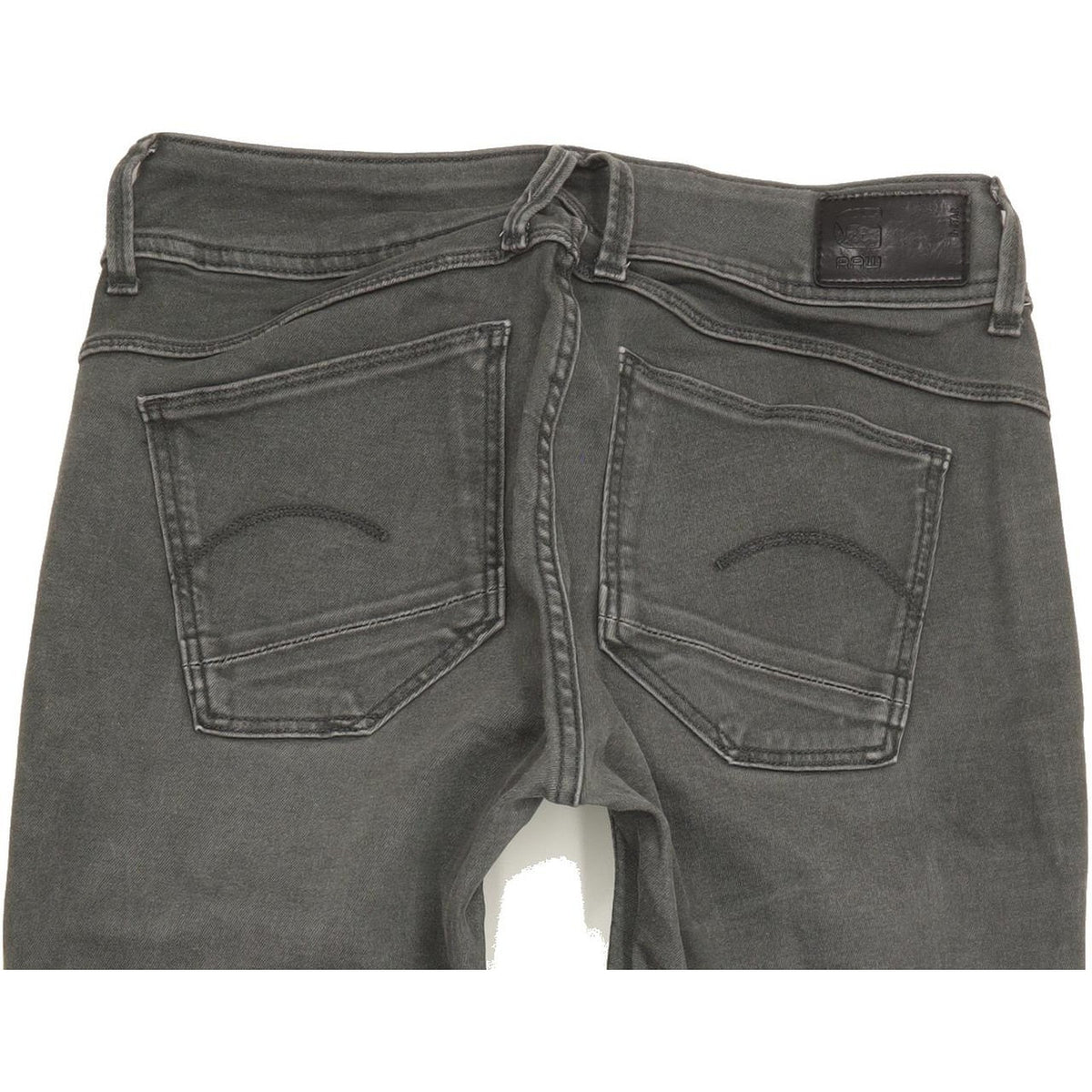 G-Star Lynn Mid Women Khaki Skinny Slim Stretch Jeans W30 L30