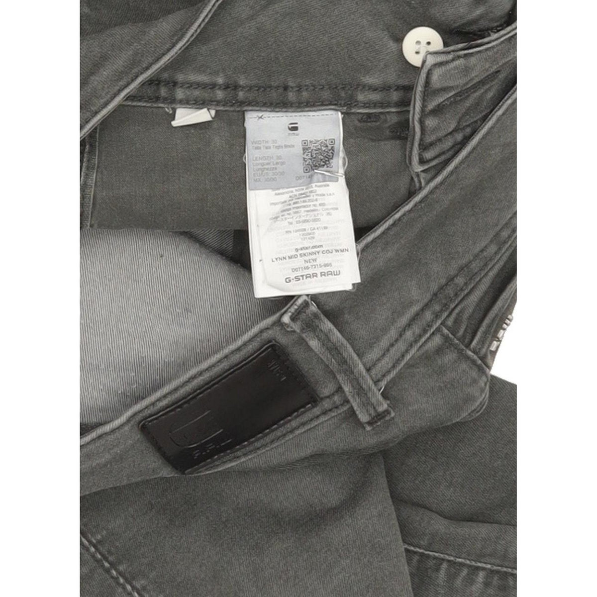 G-Star Lynn Mid Women Khaki Skinny Slim Stretch Jeans W30 L30