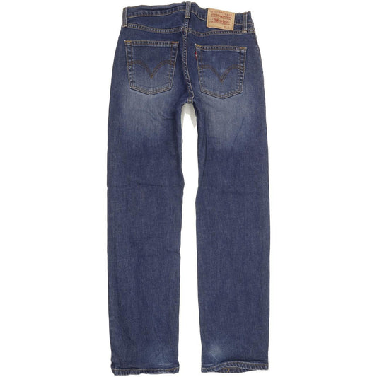 Levi's 751 Men Blue Straight Regular Stretch Jeans W32 L31