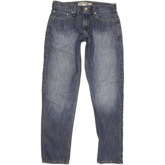 Levi's 514 Men Blue Straight Slim Jeans W31 L30