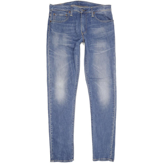 Levi's 520 Men Blue Tapered Slim Stretch Jeans W33 L33
