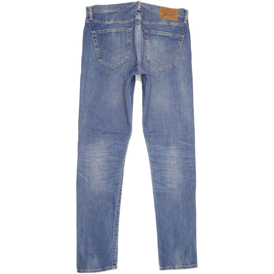 Levi's 520 Men Blue Tapered Slim Stretch Jeans W33 L33