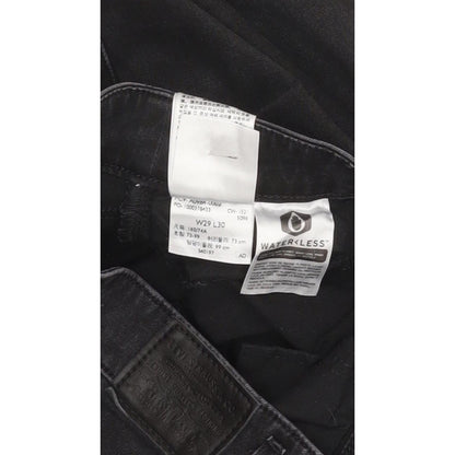 Levi's Mile Black Skinny Slim Stretch Jeans High Waisted W29 L29