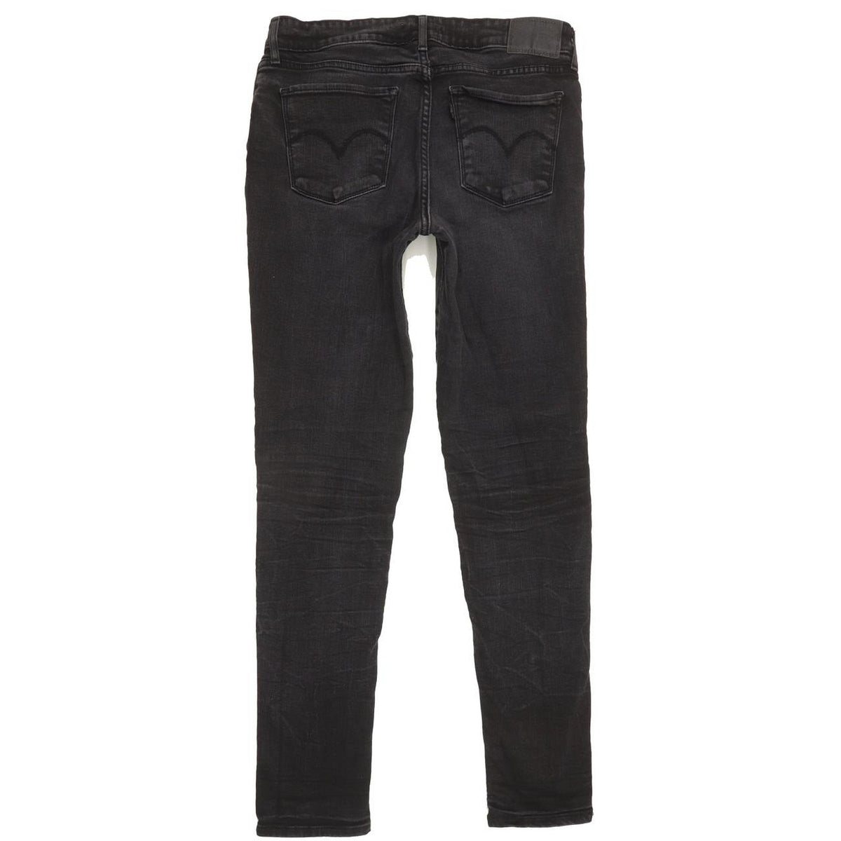 Levi's 711 Women Black Skinny Slim Stretch Jeans W30 L29