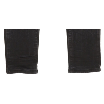 Levi's 711 Women Black Skinny Slim Stretch Jeans W30 L29