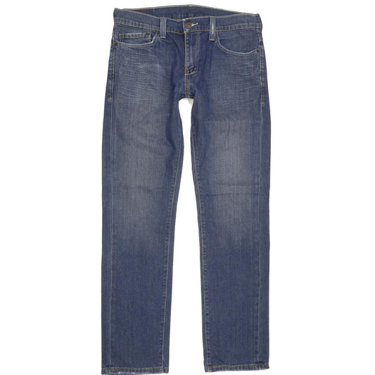 Levi's 511 Men Blue Straight Slim Stretch Jeans W34 L33