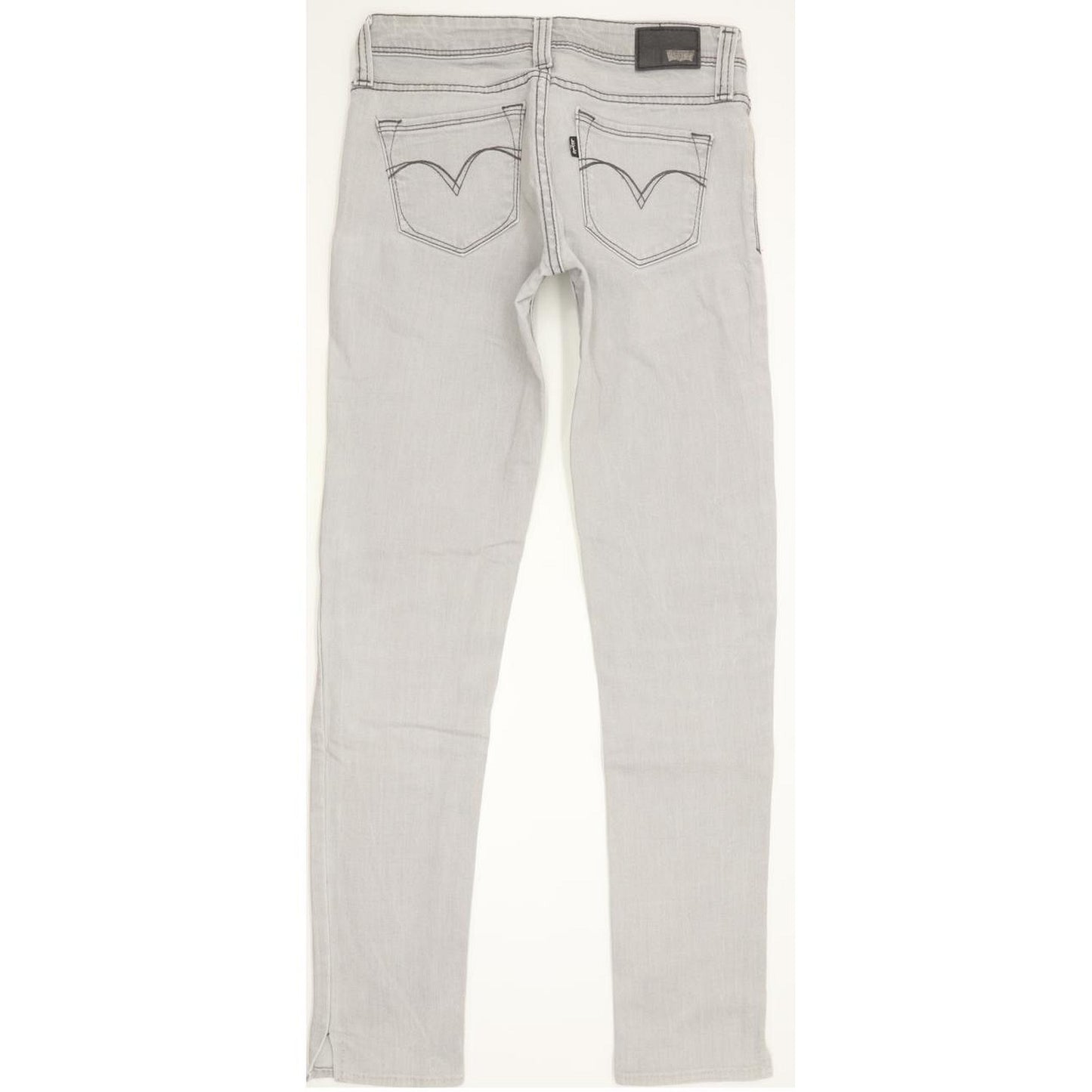 Levi's Demi Curve Women Grey Skinny Slim Stretch Jeans W25 L29