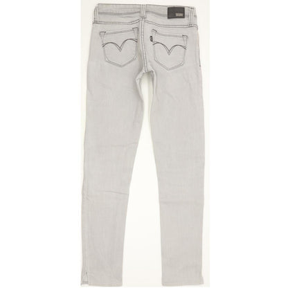 Levi's Demi Curve Women Grey Skinny Slim Stretch Jeans W25 L29