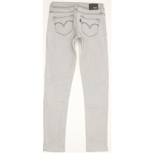 Levi's Demi Curve Women Grey Skinny Slim Stretch Jeans W25 L29