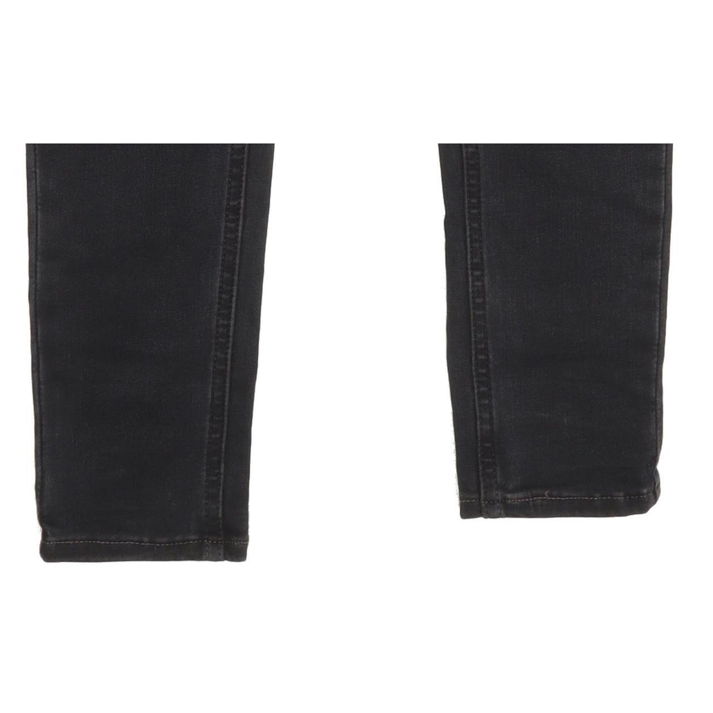 Levi's 710 Super Women Black Skinny Slim Stretch Jeans W25 L30