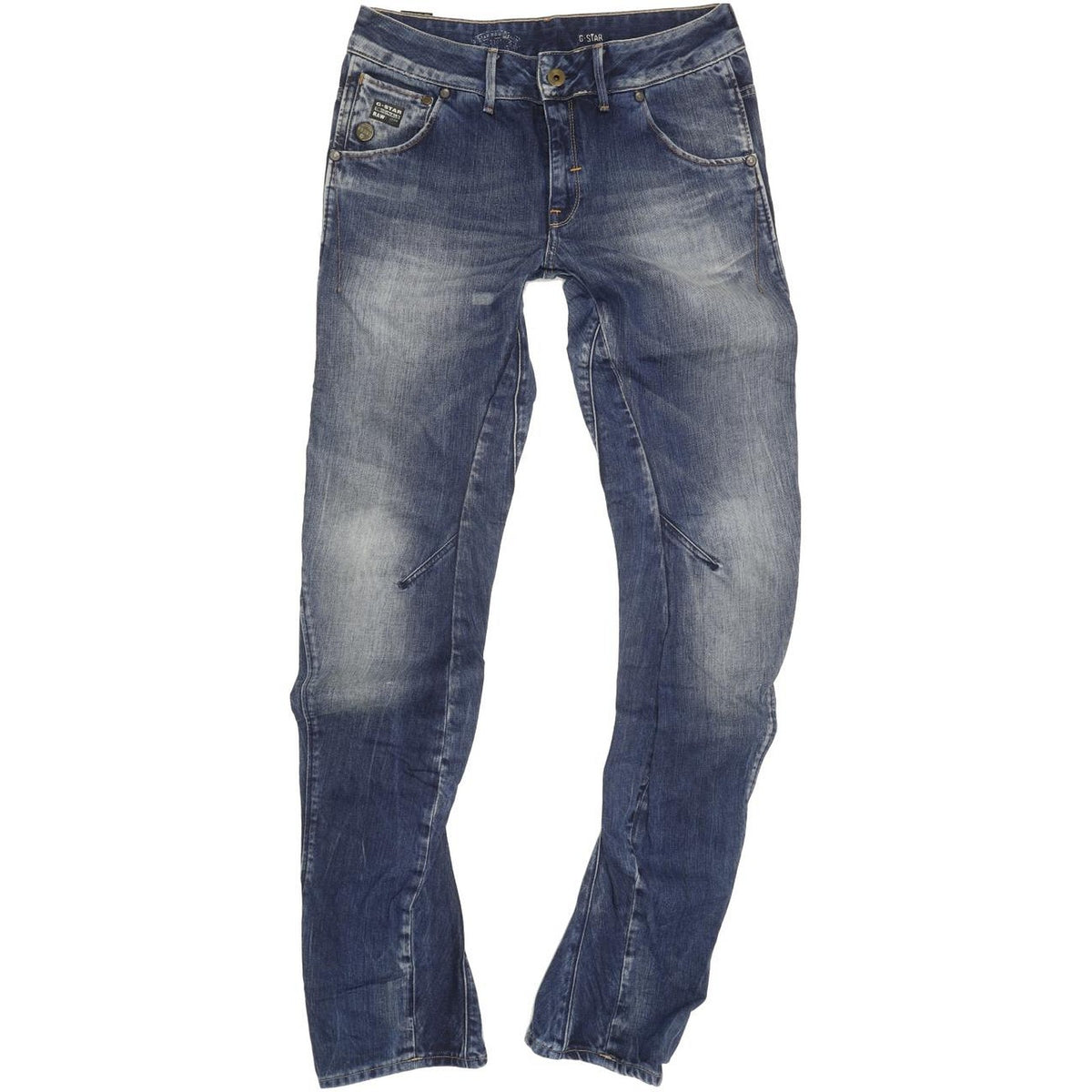 G-Star Arc Women Blue Tapered Loose Jeans W28 L35