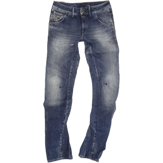 G-Star Arc Women Blue Tapered Loose Jeans W28 L35