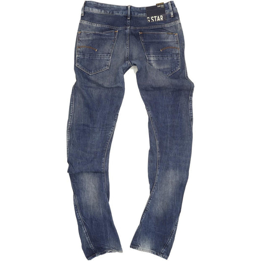 G-Star Arc Women Blue Tapered Loose Jeans W28 L35