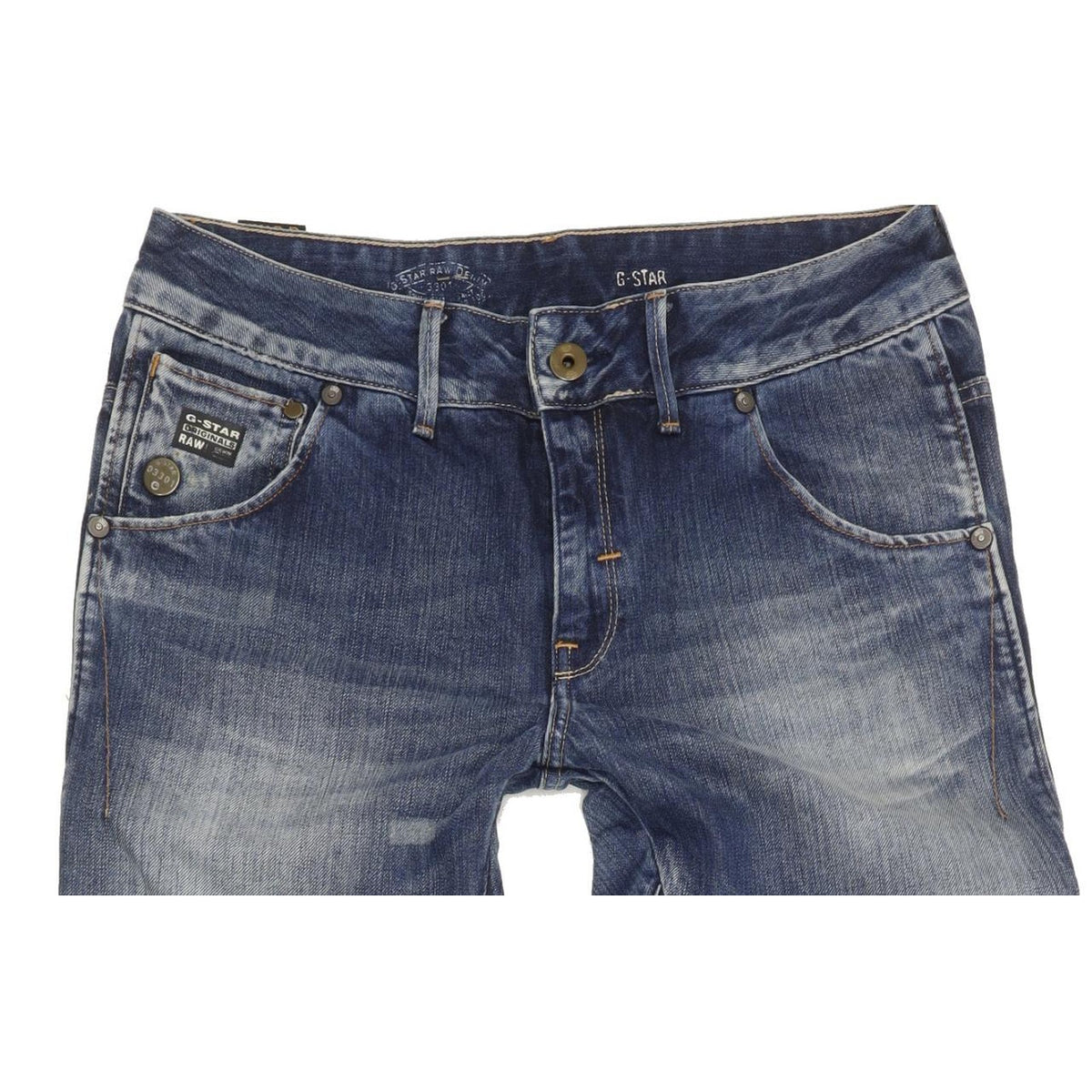 G-Star Arc Women Blue Tapered Loose Jeans W28 L35