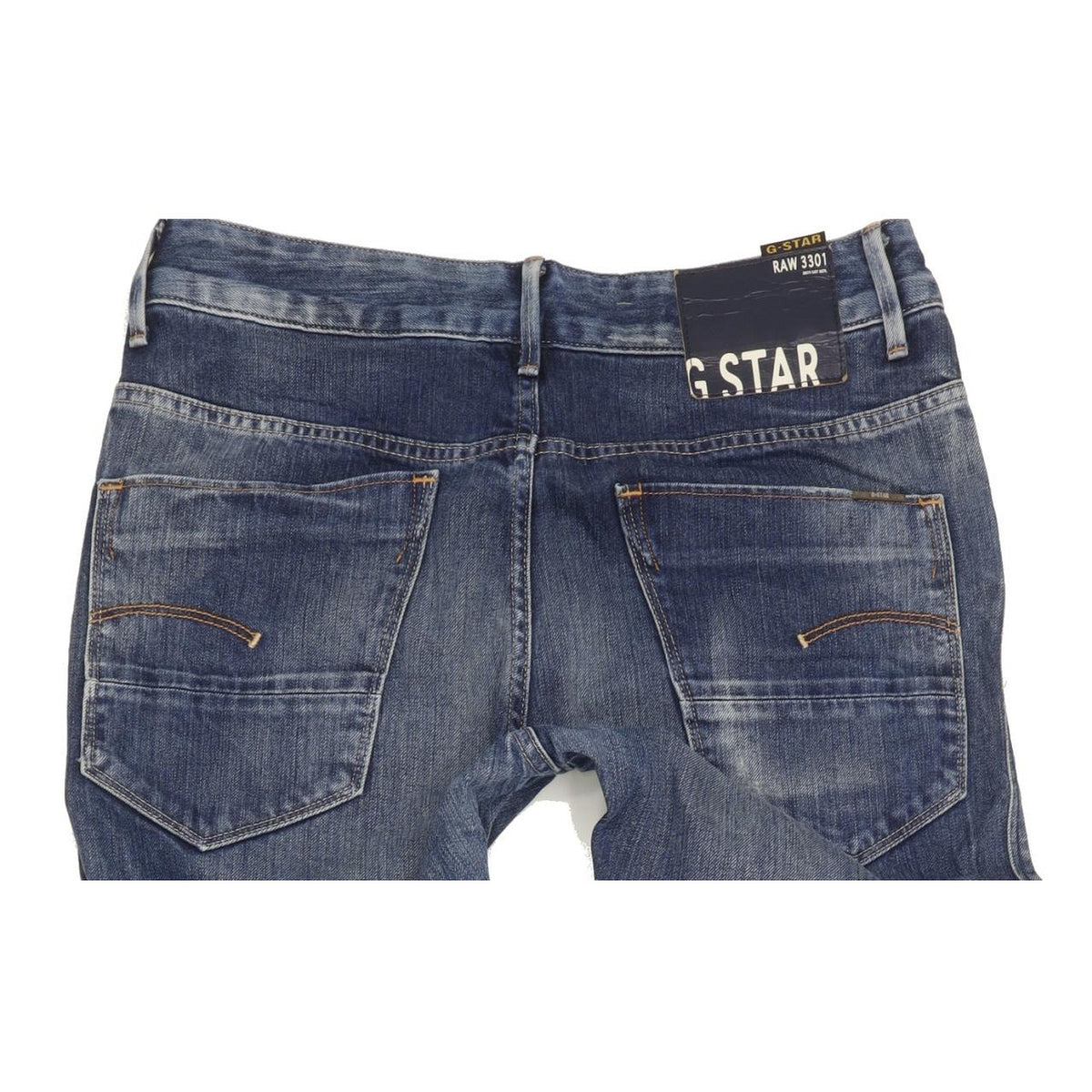 G-Star Arc Women Blue Tapered Loose Jeans W28 L35
