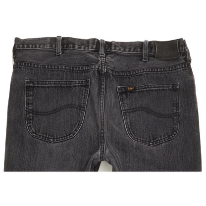 Lee Brooklyn Men Black Straight Regular Jeans W37 L31