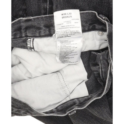 Lee Brooklyn Men Black Straight Regular Jeans W37 L31