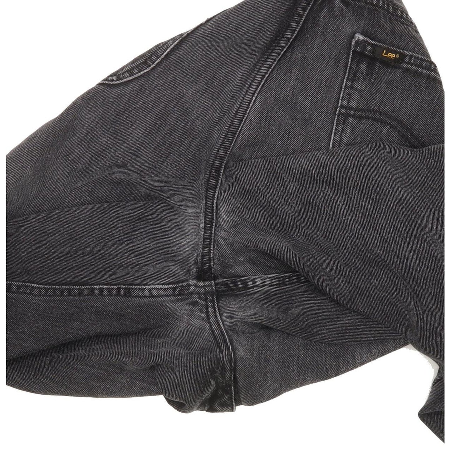 Lee Brooklyn Men Black Straight Regular Jeans W37 L31