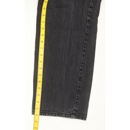 Lee Brooklyn Men Black Straight Regular Jeans W37 L31