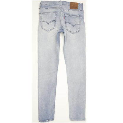 Levi's Women Blue Tapered Slim Stretch Jeans W33 L32