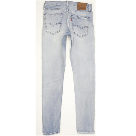 Levi's Women Blue Tapered Slim Stretch Jeans W33 L32