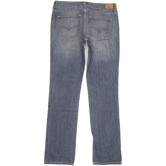 Levi's 552 Women Blue Straight Slim Jeans W30 L32