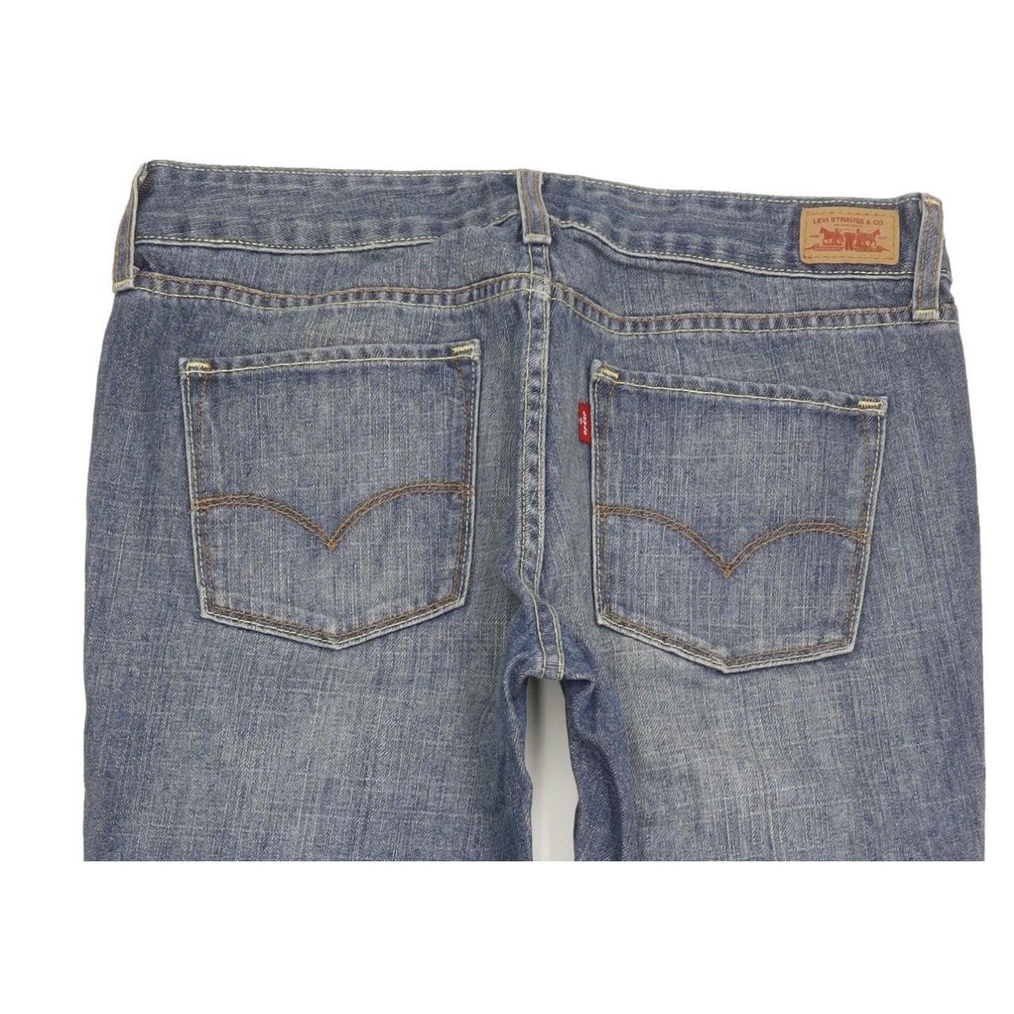 Levi's 552 Women Blue Straight Slim Jeans W30 L32