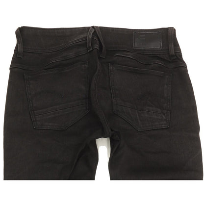 G-Star Lynn Custom Mid Women Black Skinny Slim Stretch Jeans W28 L30