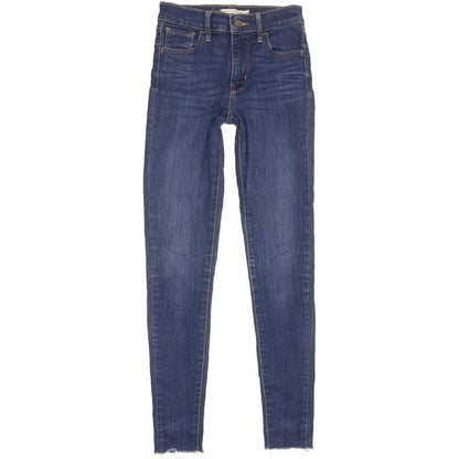 Levi's 720 Women Blue Skinny Slim Stretch Jeans W24 L29