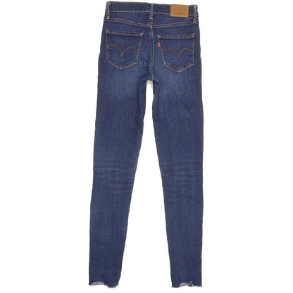 Levi's 720 Women Blue Skinny Slim Stretch Jeans W24 L29