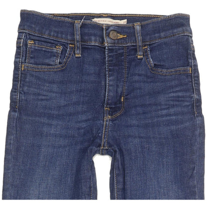 Levi's 720 Women Blue Skinny Slim Stretch Jeans W24 L29
