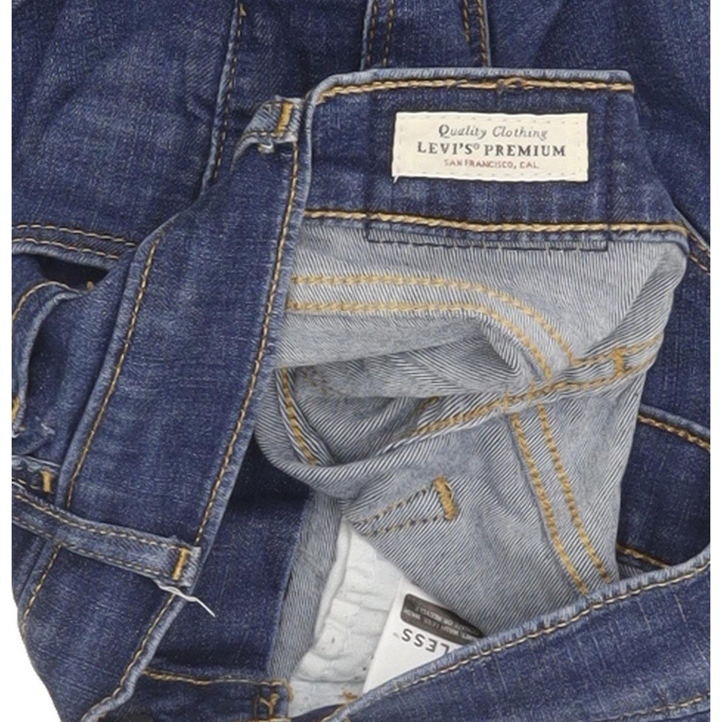 Levi's 720 Women Blue Skinny Slim Stretch Jeans W24 L29