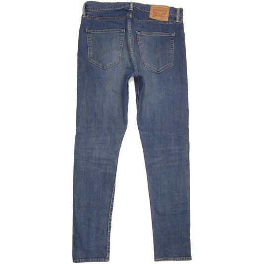 Levi's 512 Men Blue Tapered Slim Stretch Jeans W34 L33