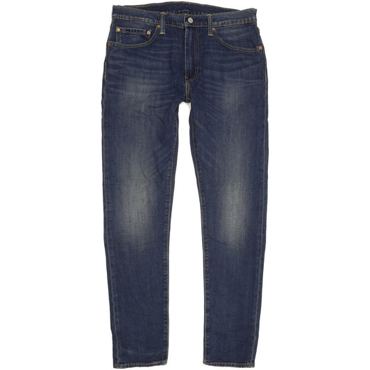 Levi's 512 Men Blue Tapered Slim Stretch Jeans W34 L33