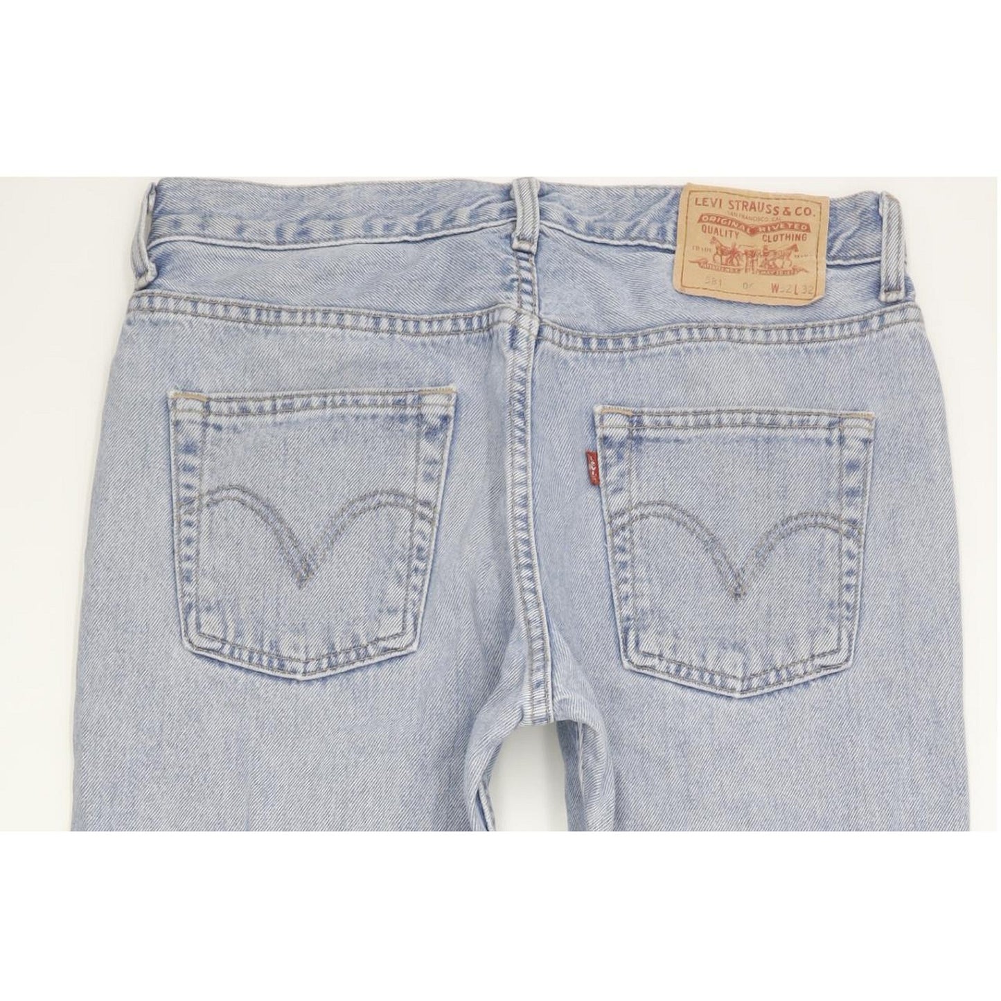 Levi's 581 Men Blue Straight Regular Jeans W32 L31