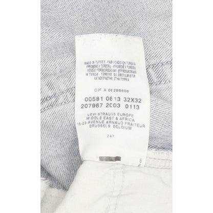 Levi's 581 Men Blue Straight Regular Jeans W32 L31