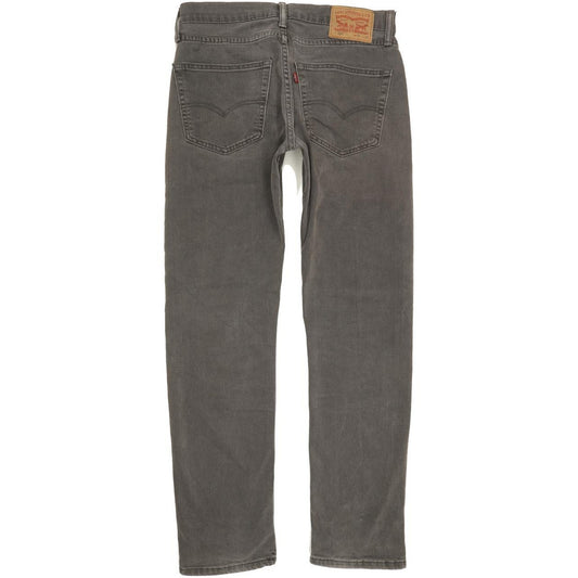 Levi's 502 Men Grey Tapered Regular Stretch Jeans W30 L31