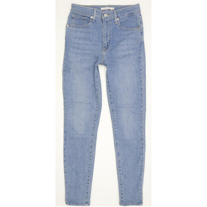 Levi's Mile Blue Skinny Slim Stretch Jeans High Waisted W28 L29
