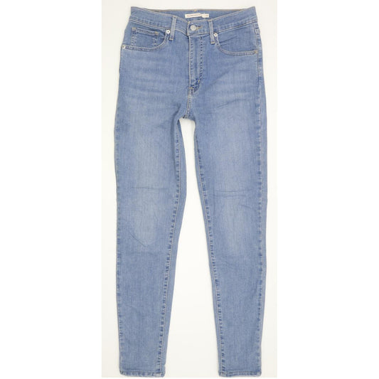 Levi's Mile Blue Skinny Slim Stretch Jeans High Waisted W28 L29