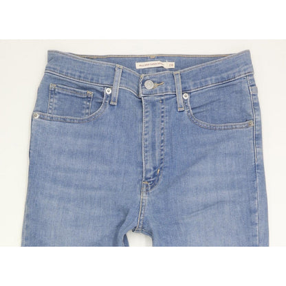 Levi's Mile Blue Skinny Slim Stretch Jeans High Waisted W28 L29
