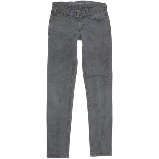 Levi's Demi Curve Women Grey Skinny Slim Stretch Jeans W26 L31