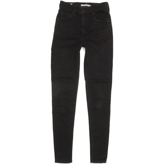 Levi's Mile Women Black Skinny Slim Stretch Jeans W26 L30