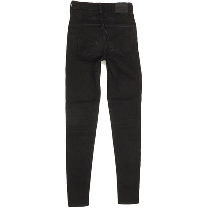 Levi's Mile Women Black Skinny Slim Stretch Jeans W26 L30