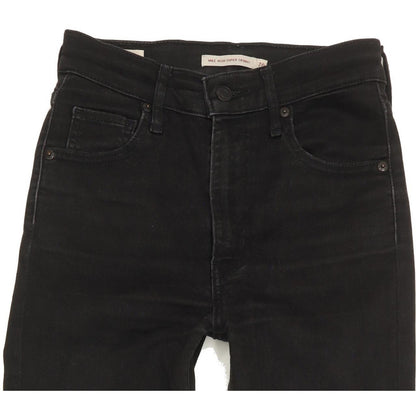 Levi's Mile Women Black Skinny Slim Stretch Jeans W26 L30