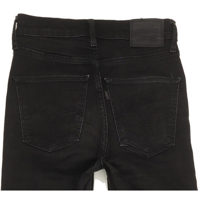 Levi's Mile Women Black Skinny Slim Stretch Jeans W26 L30