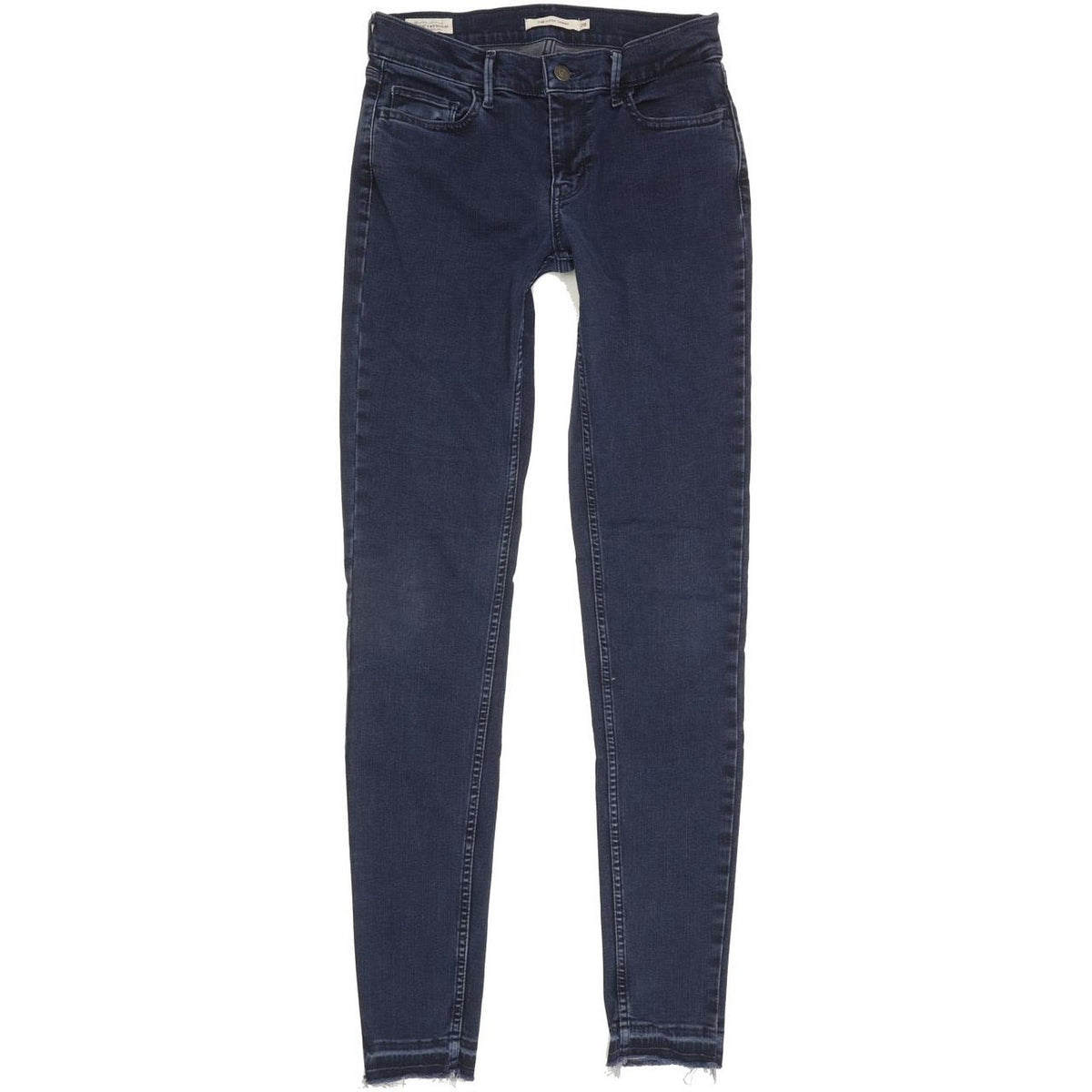 Levi's 710 Super Women Blue Skinny Slim Stretch Jeans W28 L34