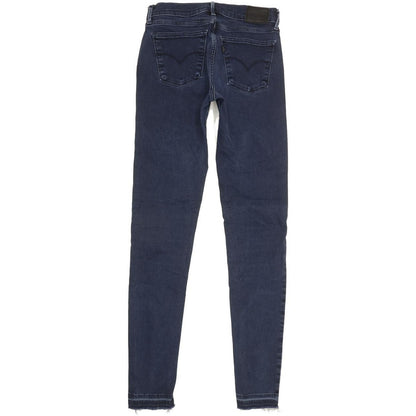 Levi's 710 Super Women Blue Skinny Slim Stretch Jeans W28 L34